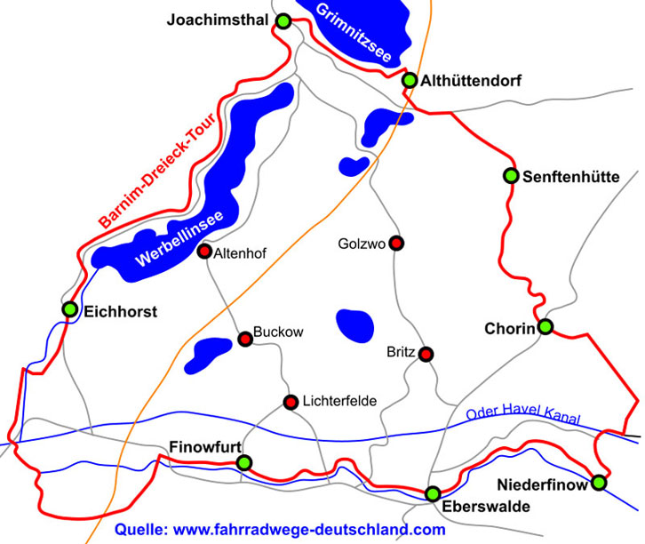 Barnim Dreieck Tour