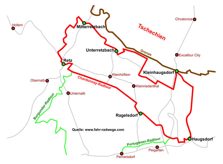 Weinviertel Radtouren