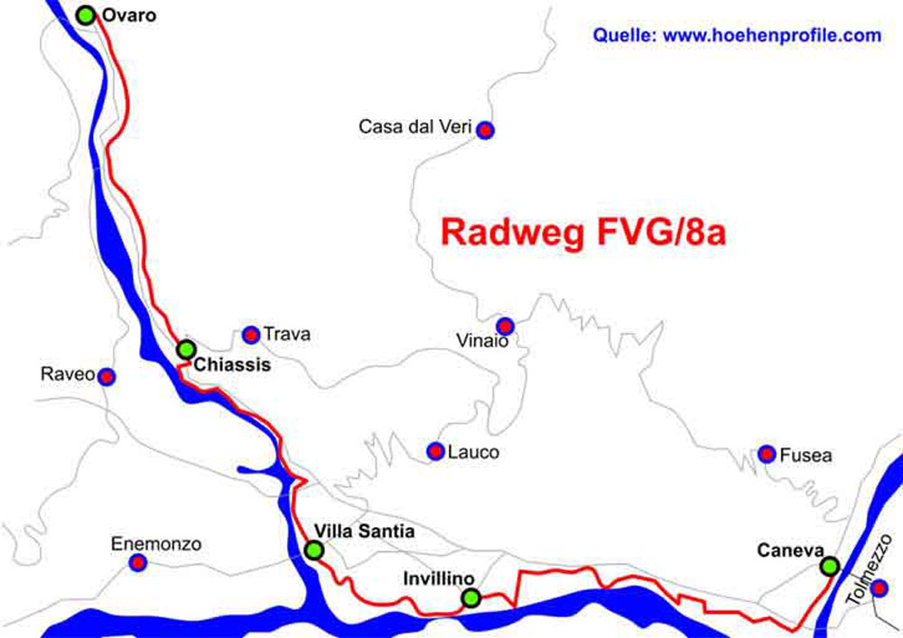 Radweg FVG/8a Ciclovia