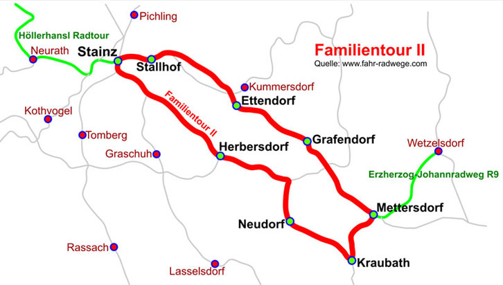 Steiermark Radwege Radtouren