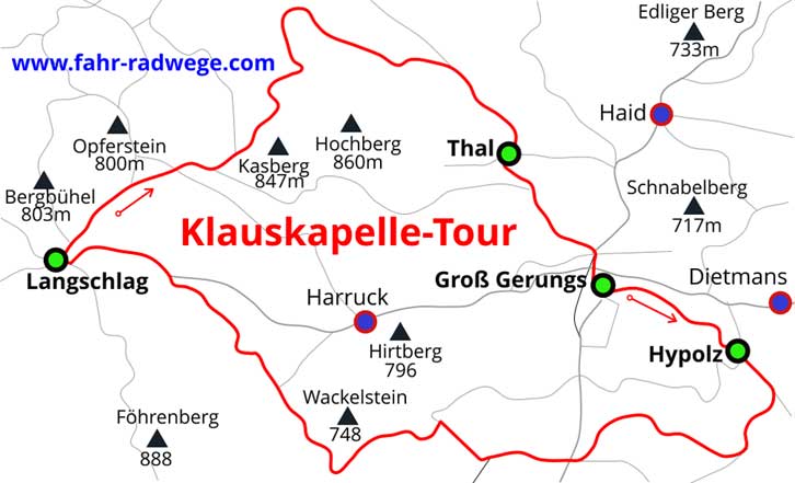 Radtour Klaus-Kapelle 
