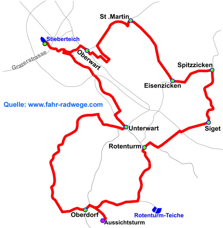 Lebenswart-Radweg Burgenland