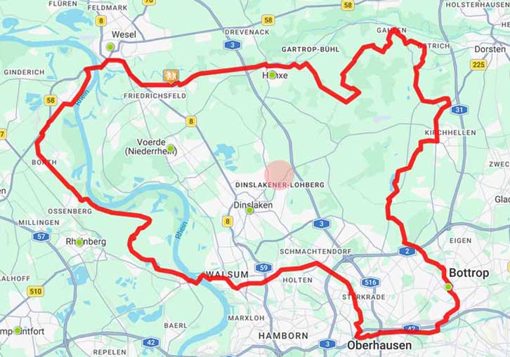 Radtour Orsoy