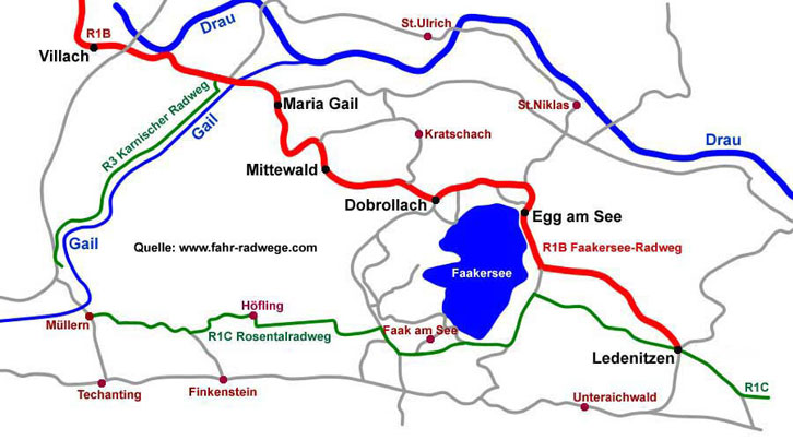 R1B Faakersee-Radweg 