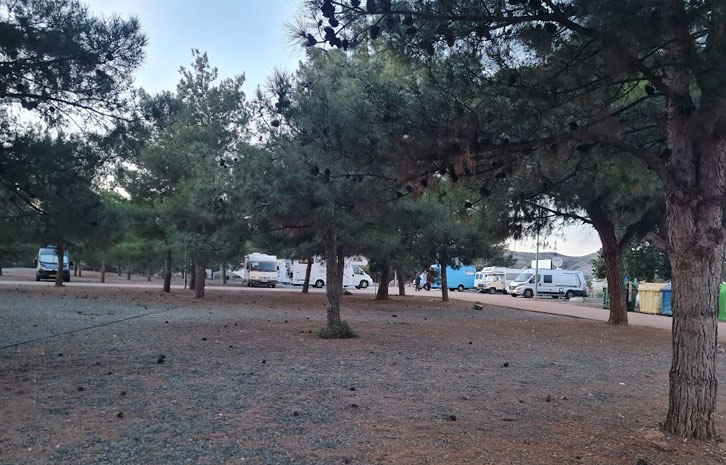 Wohnmobilstellplatz Puerto Lumbreras