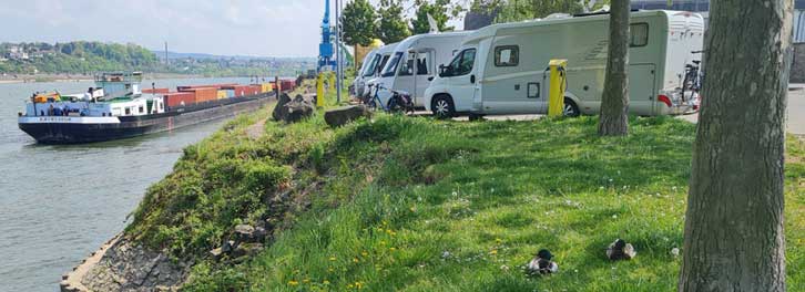 Wohnmobilstellplatz Andernach