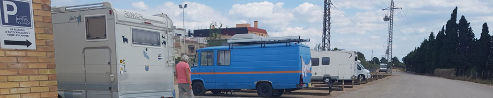 Wohnmobilstellplatz L&acute;Aldea